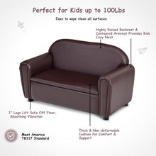 Load image into Gallery viewer, Kids Sofa Armrest Chair w/ Storage Function