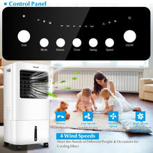 Load image into Gallery viewer, Evaporative Portable Air Cooler Fan w/ Remote Control-White