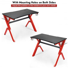 Load image into Gallery viewer, Headphone Mouse Pad & Cup Holder Storage Gaming Desk