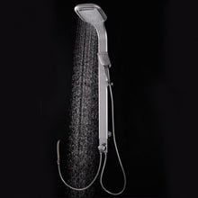Load image into Gallery viewer, 44" Aluminium Alloy Panel Rainfall Shower Column w/ Hand Shower
