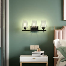 Load image into Gallery viewer, 3-Light Wall Sconce Modern Bathroom Vanity Light Fixtures