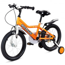 Load image into Gallery viewer, 12" Kids Bike for Outdoor Sports with Training Wheel-Orange