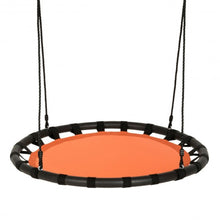 Load image into Gallery viewer, 40" Flying Saucer Round Swing Kids Play Set-Orange