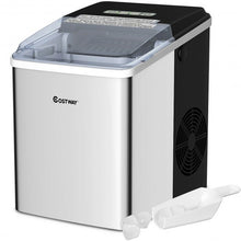 Load image into Gallery viewer, 26 lbs/24 H Self-Clean Stainless Steel Ice Maker