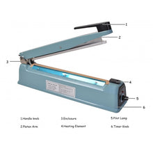 Load image into Gallery viewer, 12" Heat Sealing Hand Impulse Sealer Machine