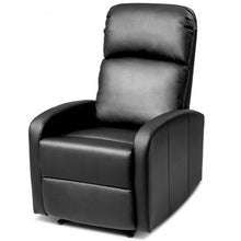 Load image into Gallery viewer, PU Leather Padded Seat Massage Recliner Chair