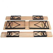 Load image into Gallery viewer, 3 pcs Folding Wooden Picnic Table Bench Set