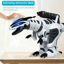 Load image into Gallery viewer, Kids Intelligent Interactive Remote Controller Robot Dinosaur-White
