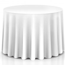 Load image into Gallery viewer, 10 pcs 120" Home Restaurant Polyester Round Tablecloth