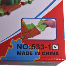 Load image into Gallery viewer, 71 pcs Railway Train Building Blocks Brick Toy