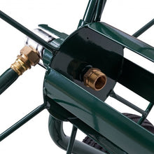 Load image into Gallery viewer, Garden Steel Frame Wheeled Hose Reel Cart