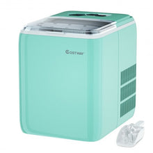 Load image into Gallery viewer, 44 lbs Portable Countertop Ice Maker Machine with Scoop-Green