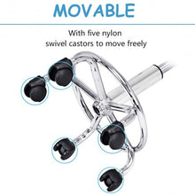 Load image into Gallery viewer, Adjustable Saddle Salon Rolling Massage Chair with White Backrest