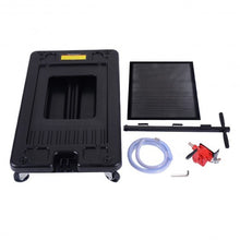 Load image into Gallery viewer, 8' Hose 17 Gallon Low Profile Portable Oil Drain