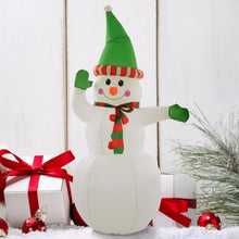 Load image into Gallery viewer, 6 ft Airblown Inflatable Christmas Snowman Gemmy Decoration