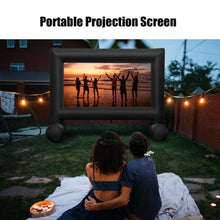 Load image into Gallery viewer, Inflatable Outdoor Movie Projector Screen with Blower-16'