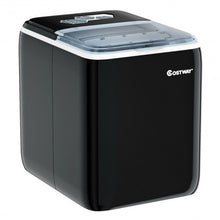 Load image into Gallery viewer, 44 lbs Portable Countertop Ice Maker Machine with Scoop-Black