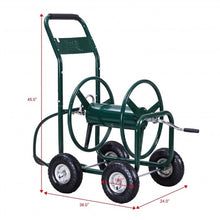 Load image into Gallery viewer, 350 ft Garden Yard Water Planting Hose Reel Cart
