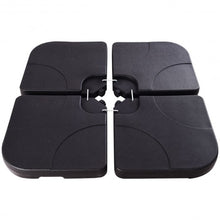 Load image into Gallery viewer, 20" Patio Offset Water Filled Plate Umbrella Base Sand