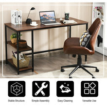 Load image into Gallery viewer, 47"/55" Computer Desk Office Study Table Workstation Home w/Adjustable Shelf -L