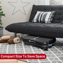 Load image into Gallery viewer, Vibration Platform Fitness Machine with Remote Control and Bluetooth Loop-Black