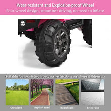 Load image into Gallery viewer, 12V Kids Remote Control Riding Truck Car with LED Lights-Pink