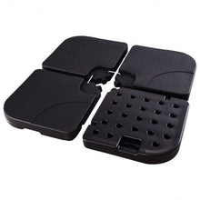 Load image into Gallery viewer, 20" Patio Offset Water Filled Plate Umbrella Base Sand