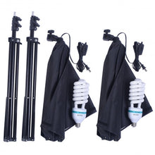 Load image into Gallery viewer, 2 x 85W Continuous Bulb Light Softbox Photography Lighting Kit