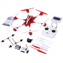 Load image into Gallery viewer, W609-8 4.5CH Super Alloy Remote Control Gyro RTF FPV Hexacopter HD Camera