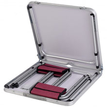 Load image into Gallery viewer, Aluminum Folding Camping Table with 4 Chairs