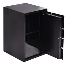 Load image into Gallery viewer, 17"x15"x23" Digital Keypad Depository Safe Electronic Security Cash/Jewel Black