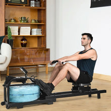 Load image into Gallery viewer, Adjustable Resistance Health Fitness Water Rowing Machine