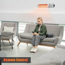 Load image into Gallery viewer, 1500W Infrared Patio Heater w/ Remote Control & 24H Timer for Indoor Outdoor