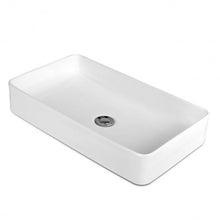 Load image into Gallery viewer, 24" x 14" Rectangle Bathroom Vessel Sink with Pop-up Drain