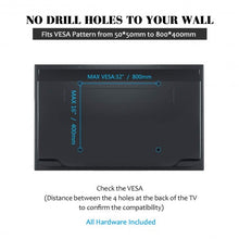 Load image into Gallery viewer, Universal Table Top TV Stand Base for 37" - 65" Flat-Screen TVs