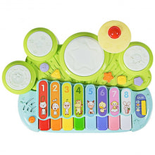 Load image into Gallery viewer, 3-in-1 Electronic Piano Xylophone Game Drum Set Musical Toys