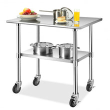 Load image into Gallery viewer, NSF Stainless Steel Commercial Kitchen Prep & Work Table