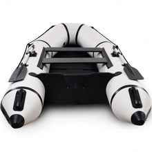 Load image into Gallery viewer, Goplus 4-Person 10 ft Inflatable Dinghy Boat for Rafting Water Sports-Gray