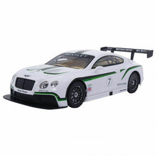 Load image into Gallery viewer, 1/14 Bentley Licensed Electric Radio RC Car w/ Lights-White