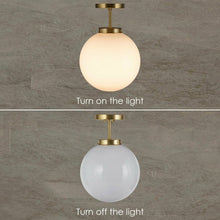 Load image into Gallery viewer, Globe Ceiling Lamp with Acrylic Lamp Shade Bedroom