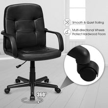 Load image into Gallery viewer, Ergonomic Mid-back Executive Office Chair Swivel Computer Chair