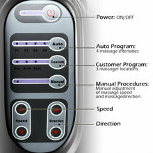 Load image into Gallery viewer, Shiatsu Foot Massager with Remote Control-Black