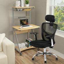 Load image into Gallery viewer, Ergonomic Mesh High Back Office Chair with Headrest-Black