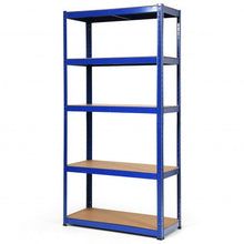 Load image into Gallery viewer, 2 Pcs Storage Shelves Garage Shelving Units Tool Utility Shelves-Navy