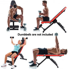 Load image into Gallery viewer, Adjustable Weight Bench Strength Workout Dumbbell Bench