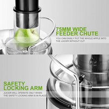 Load image into Gallery viewer, 2 Speed Electric Wide Mouth Centrifugal Juice Extractor