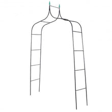 Load image into Gallery viewer, 8'4" x 4'7" Gothic Steel Rose Arch