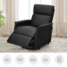 Load image into Gallery viewer, Electric Power Lift Recliner Chair with Remote Control-Black