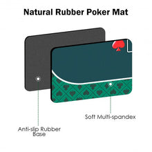 Load image into Gallery viewer, 71" x 36" Portable Poker Table Top with Carrying Bag