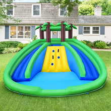 Load image into Gallery viewer, Inflatable Water Park Pool Bounce House Dual Slide Climbing